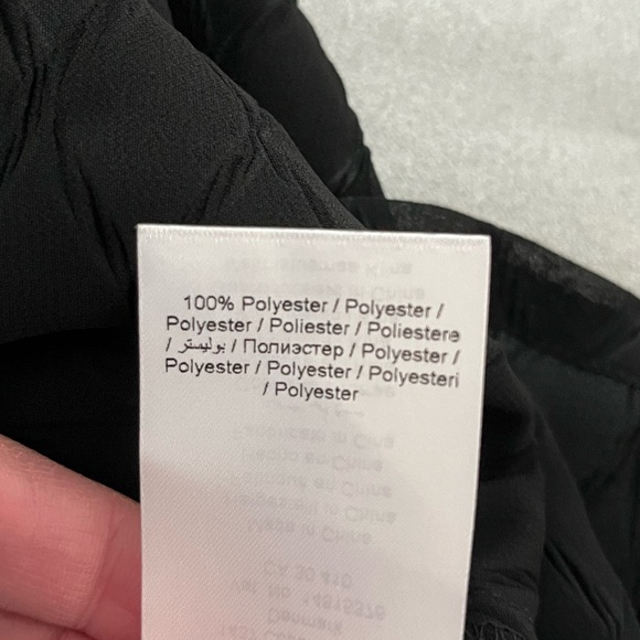 Soaked in Luxury Black Sheer Diamond Pattern Short Sleeve Rounded Collar Top - Picture 10 of 10